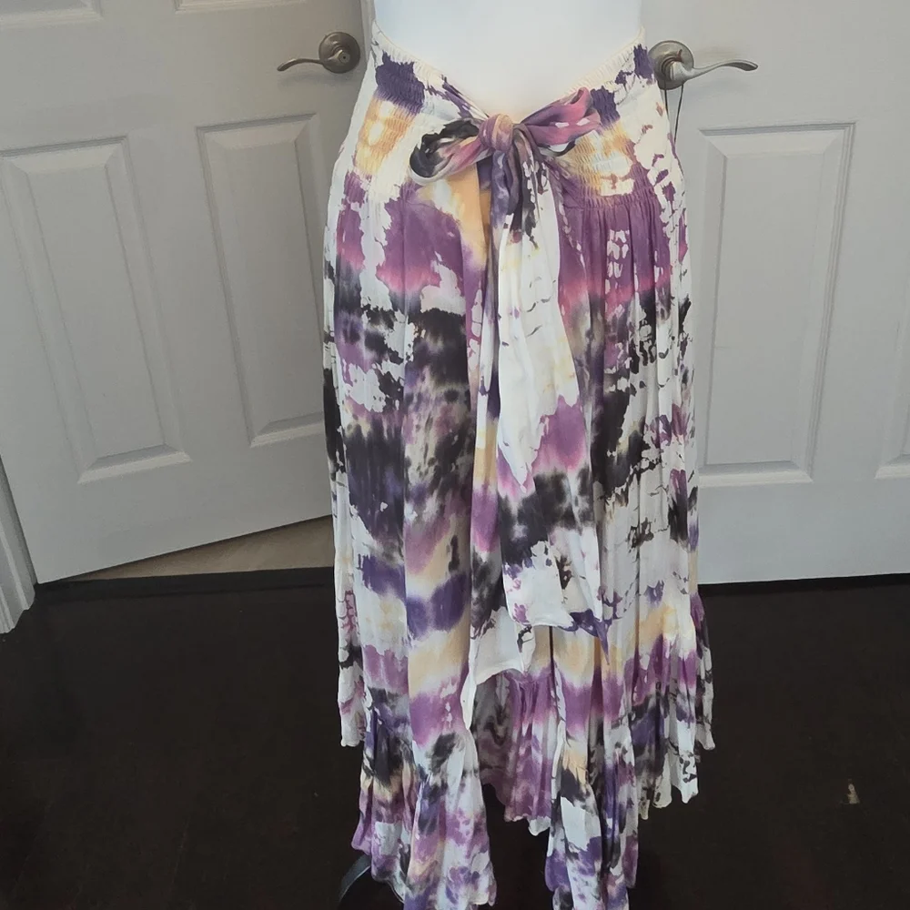 Free People Tie-Dye Maxi Skirt - Picture 3 of 5